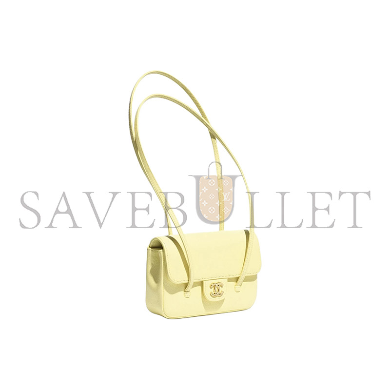 CHANEL MINI CLUTCH WITH LEATHER STRAP AP5068  (17*11.5*5cm)